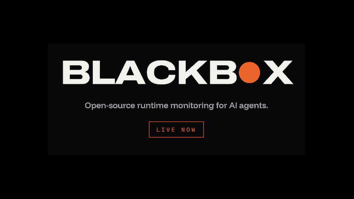 Blackbox – open-source runtime monitoring for AI agents – live now